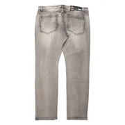 Denim city slit knee ripped denim - DENIM