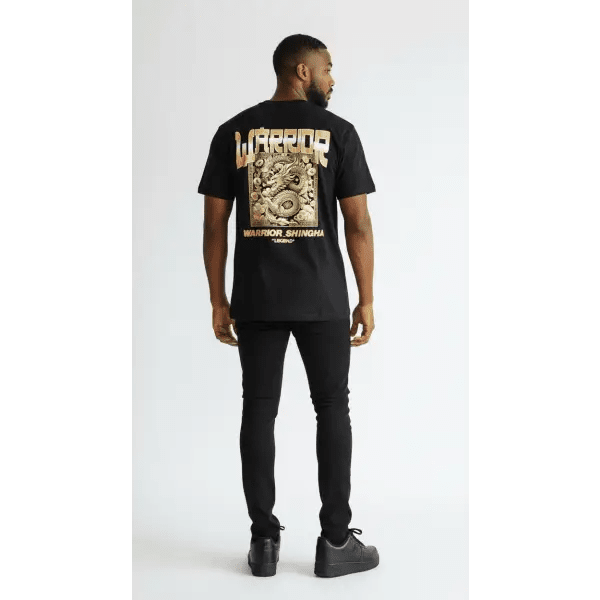 Denim city warrior puff t-shirt - T - SHIRT - Cityswagusa.com