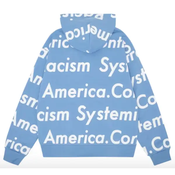Denim tears systemic racism hoodie - HOODIE