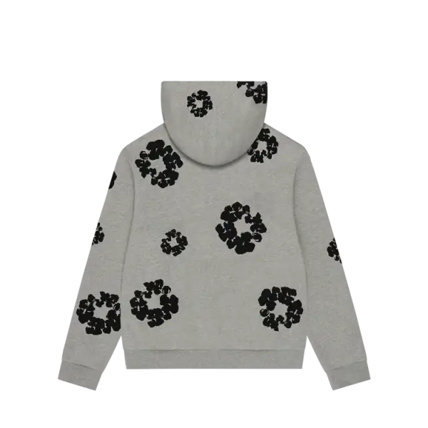 Denim tears the cotton wreath hoodie - LARGE / H.GRY - HOODIE