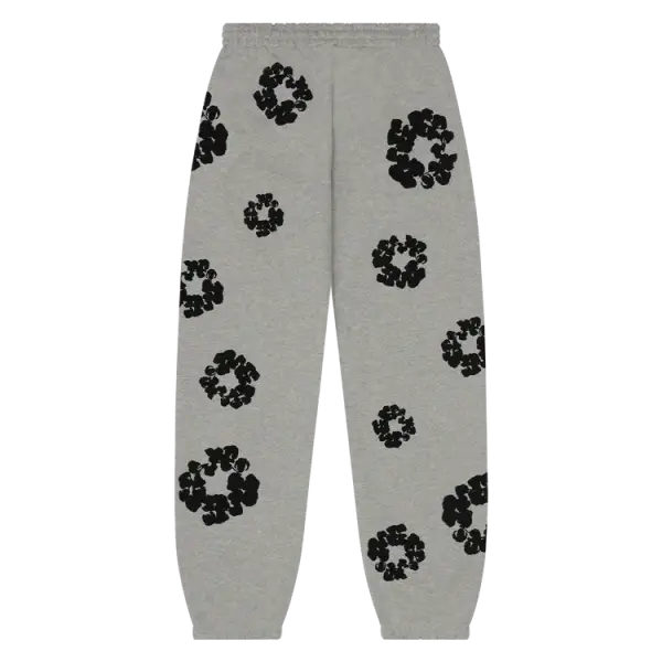 Denim tears the cotton wreath sweatpants - LARGE / H.GRY - SWEAT PANT