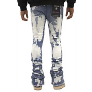 Doctrine hendrix indigo super stacked jean - DENIM