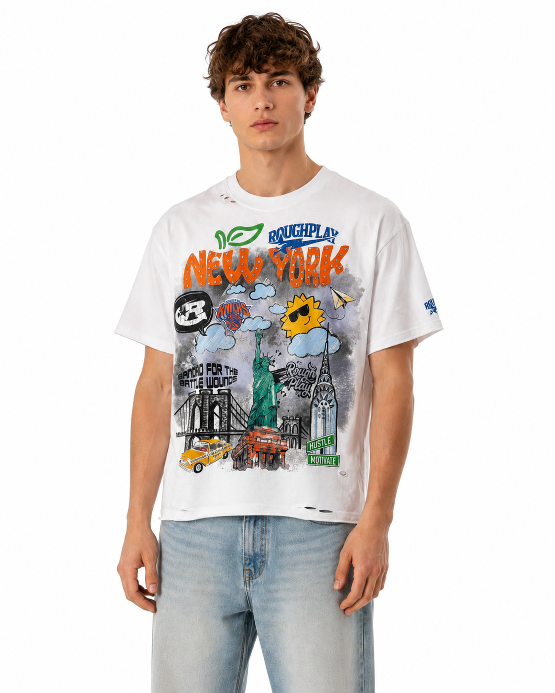 Roughplay knicks t-shirt by ROUGH PLAY