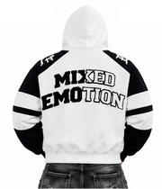 Mixed emotion varsity hoodie by MIXED EMOTION
