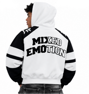 Mixed emotion varsity hoodie by MIXED EMOTION