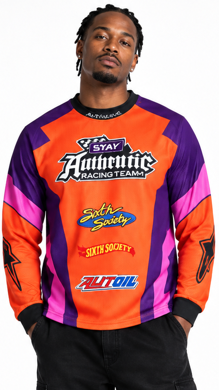 Sixth society racing jersey by SIXTH SOCIETY