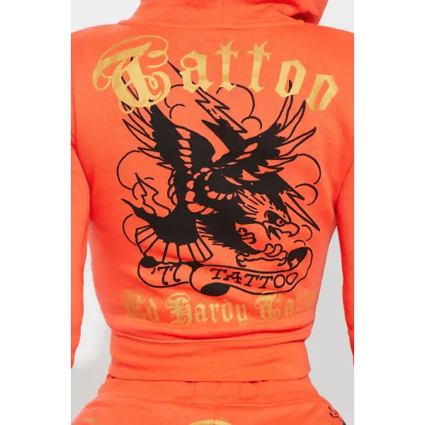 Ed Hardy broken hearts shorts set by ED HARDY