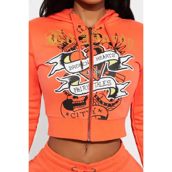 Ed Hardy broken hearts shorts set by ED HARDY