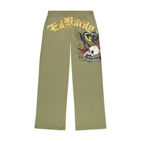 Ed Hardy front cobra sweat pant - SWEAT PANT