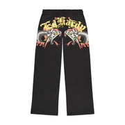 Ed Hardy front heart snake sweat pant - SWEAT PANT