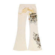 Ed Hardy front lks boot cut sweat pant - SWEAT PANT
