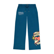 Ed Hardy lks skull sweatpant - SMALL / NAVY - SWEAT PANT