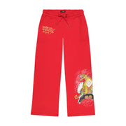 Ed Hardy tiger mountain sweatpant - SMALL / RED - SWEAT PANT