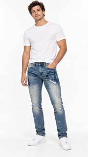 Focus r&r distressed skinny denim by FOCUS