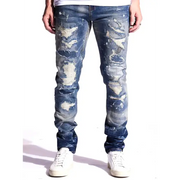 Embellish damien denim - 30W/32L / BLUE - DENIM