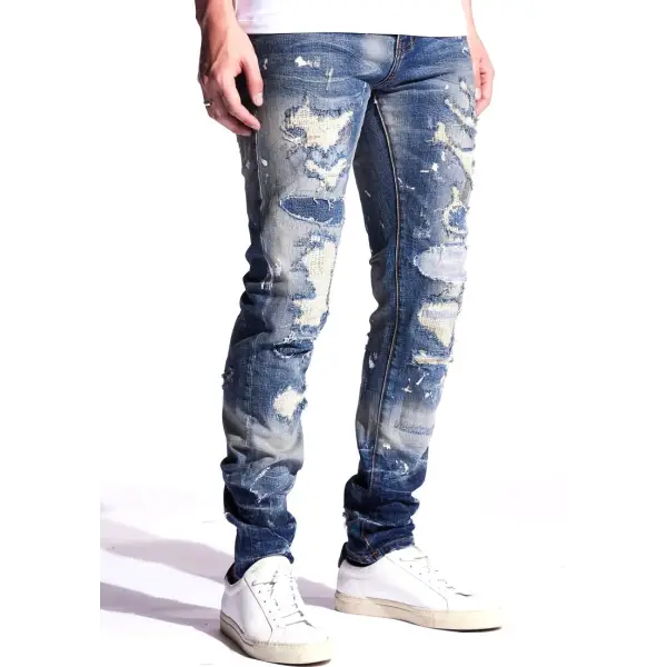 Embellish damien denim - DENIM