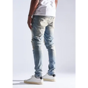 Embellish fb9 rip & repair denim - DENIM