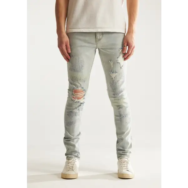 Embellish hercules denim - 28W/32L / ICE-BLUE - DENIM