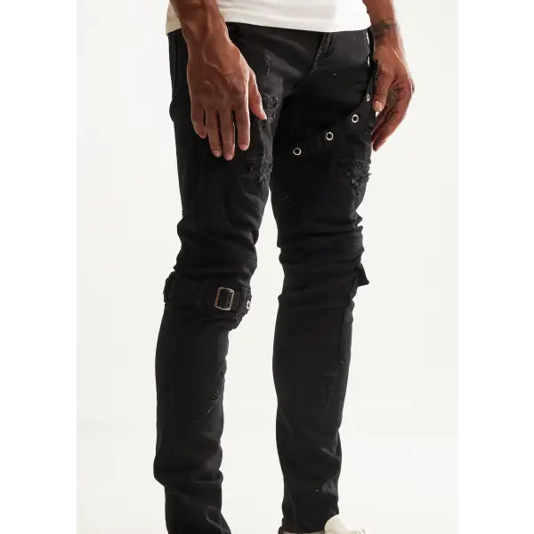 Embellish topi denim - DENIM