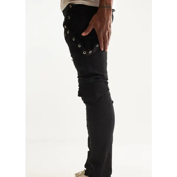 Embellish topi denim - DENIM