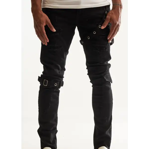 Embellish topi denim - DENIM