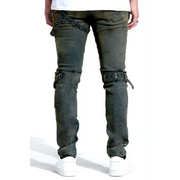 Embellish topi denim - DENIM