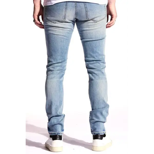 Embellish worrel rip & repair denim - DENIM