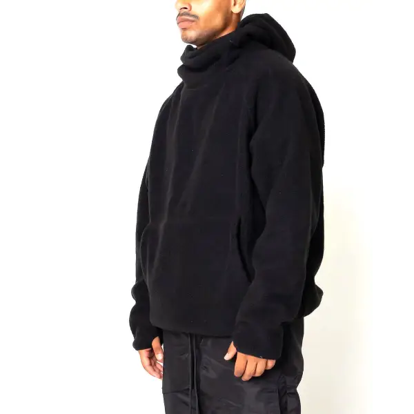 eptm balaclava sherpa hoodie - HOODIE