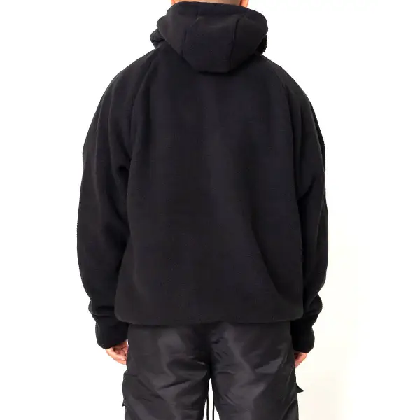 eptm balaclava sherpa hoodie - HOODIE