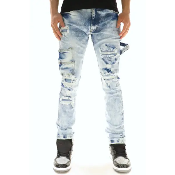 Evolution worked up denim - 36W/32L / ICE-BLUE - DENIM