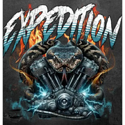 Expedition motor layered longsleeve t-shirt - T-SHIRT