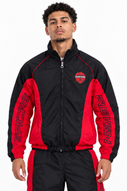 Sacre reign multi panel nylon set by TODAYS TRENDS