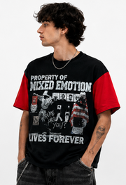 Mixed emotion fracture t-shirt by MIXED EMOTION