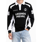 Legends prevail heavy rugby polo by LEGENDS PREVAIL
