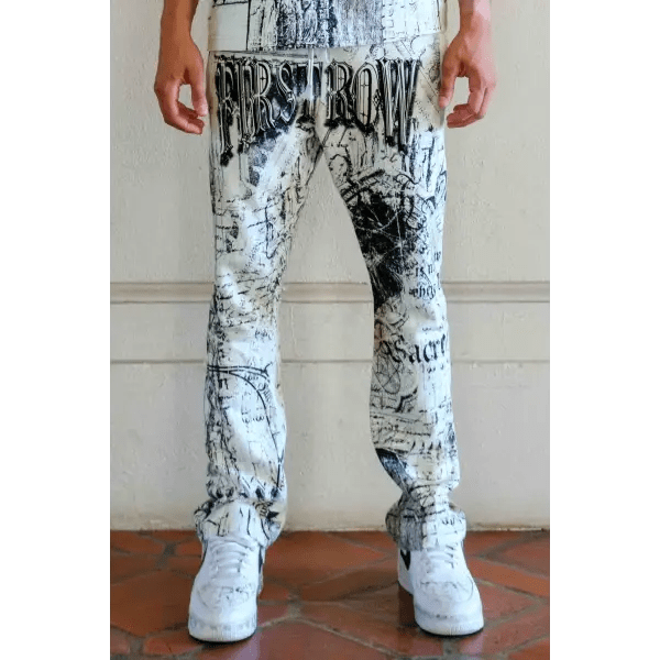 Faith dealer a secret vow sanctuary stack sweatpants by FIRST ROW