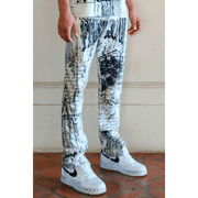 Faith dealer a secret vow sanctuary stack sweatpants by FIRST ROW