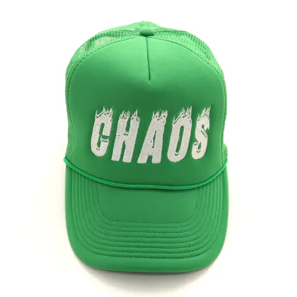 Fast Lane Chaos Flame Trucker Hat - ECtrendsetters