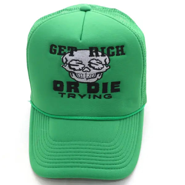 Fast Lane Get Rich Or Die Tryin Trucker Hat - ECtrendsetters