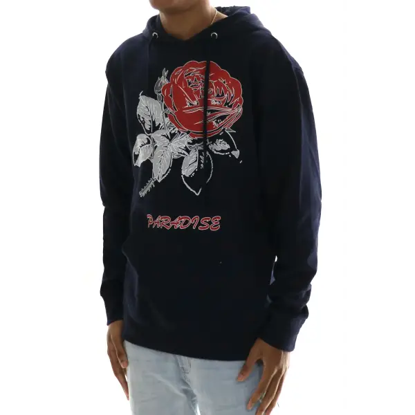 Fast lane paradise rose hoodie - HOODIE