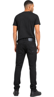 M.society slim straight fit rip and repair denim by M.SOCIETY