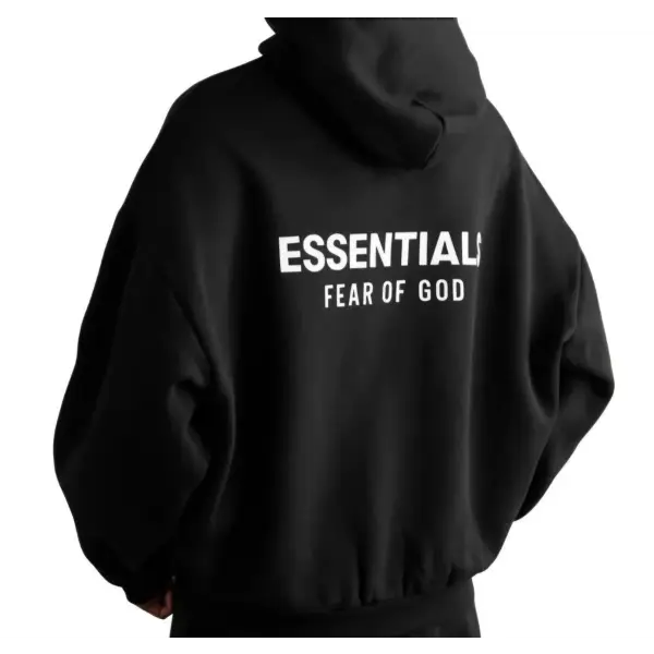 Fear of god Essentials fleece hoodie (FW24) - HOODIE