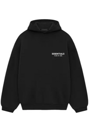 Fear of god Essentials fleece hoodie (FW24) - SMALL / BLACK - HOODIE