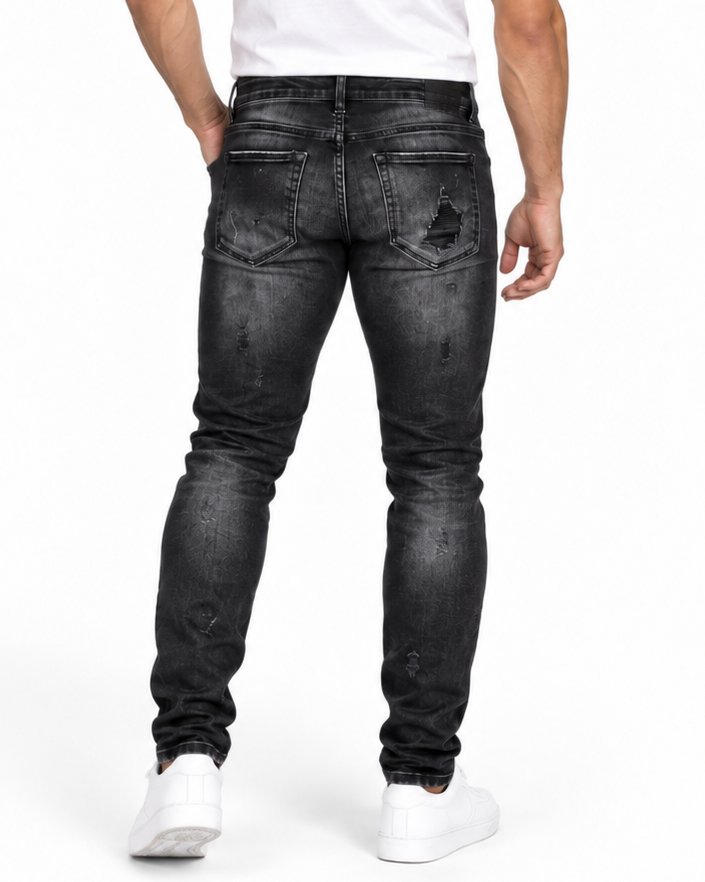 Focus r&r distressed skinny denim by FOCUS