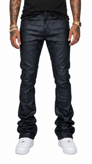 Vicious premium wax coated skinny flare denim by VICIOUS DENIM