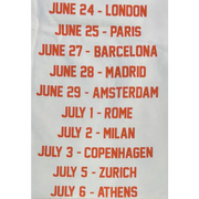 First row 3/4 sleeve cropped mini terry t-shirt - T-SHIRT