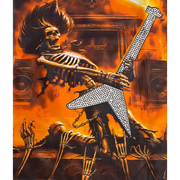 First row 3/4 sleeve cropped mini terry t-shirt - T-SHIRT