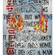 First row 3/4 sleeve cropped mini terry t-shirt - T-SHIRT