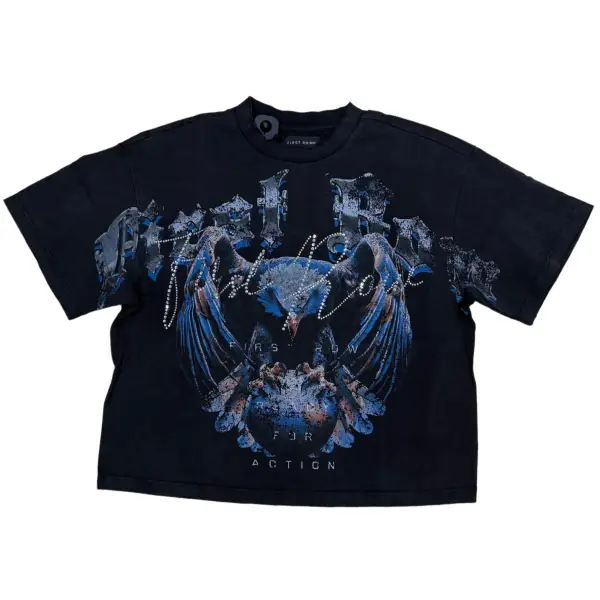 First row eagle t-shirt - T-SHIRT