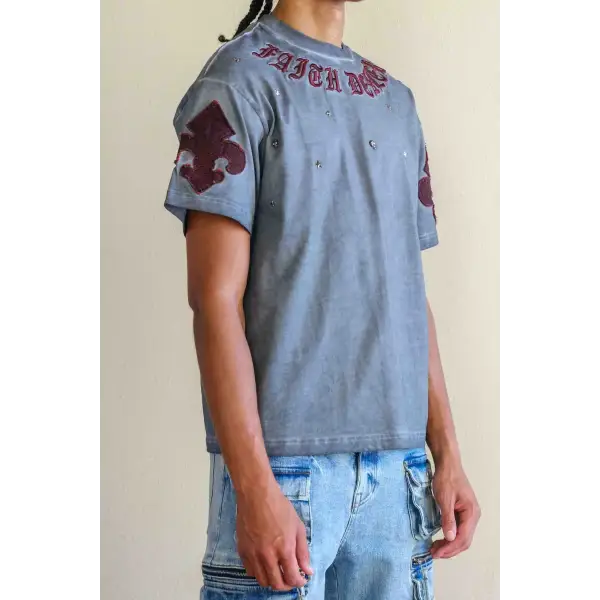 First row faith dealer a sacred vow washed t-shirt - T-SHIRT