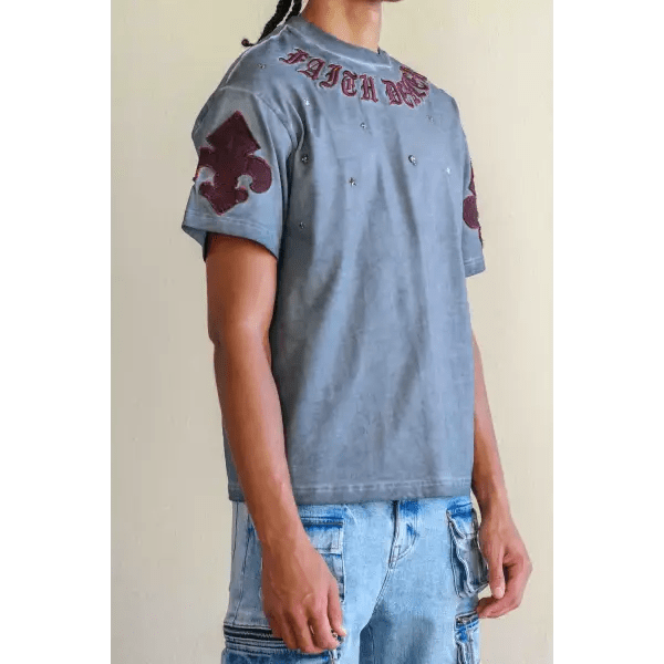 First row faith dealer a sacred vow washed t-shirt by FIRST ROW